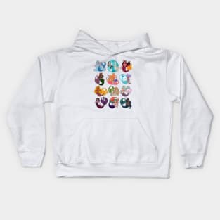 Zodiac Mermaids Kids Hoodie